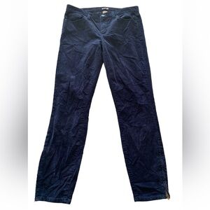 J. Crew Corduroy Toothpick Ankle-length pants